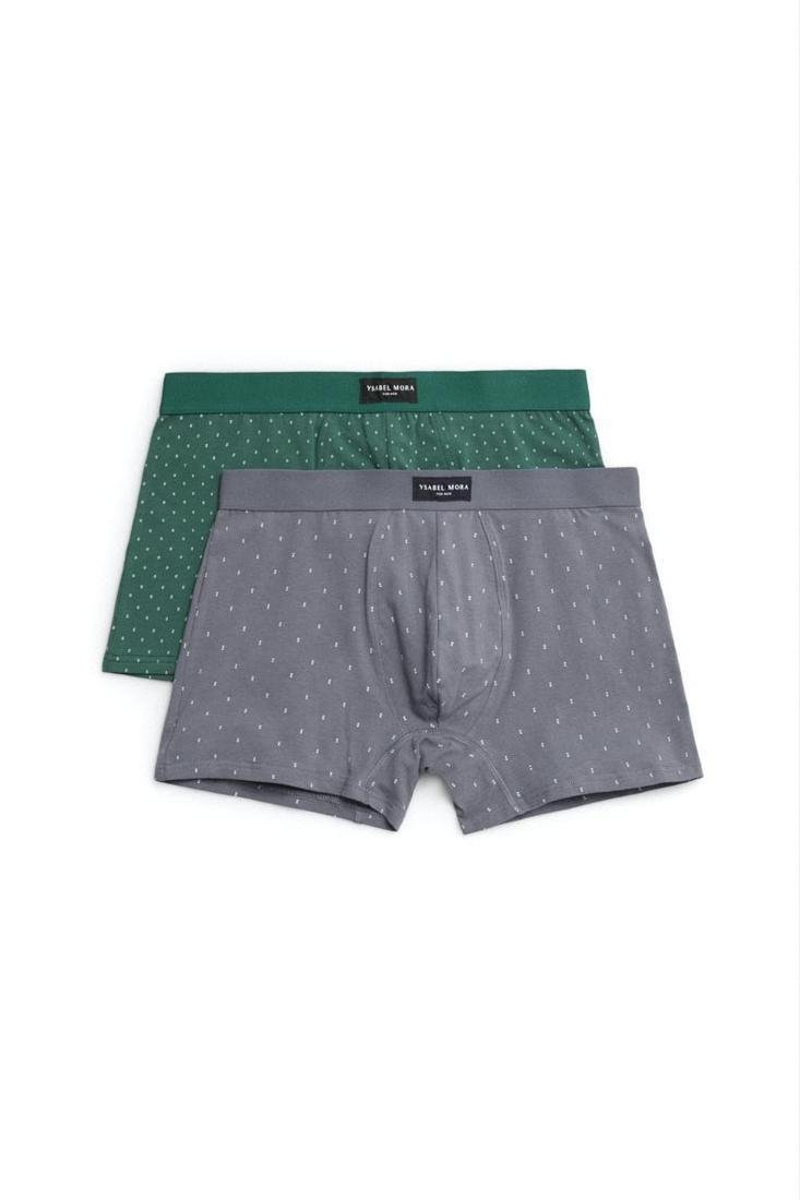 Pacote de 2 boxers estampados minimalistas - Image 8