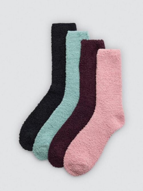 Meias de flanela femininas