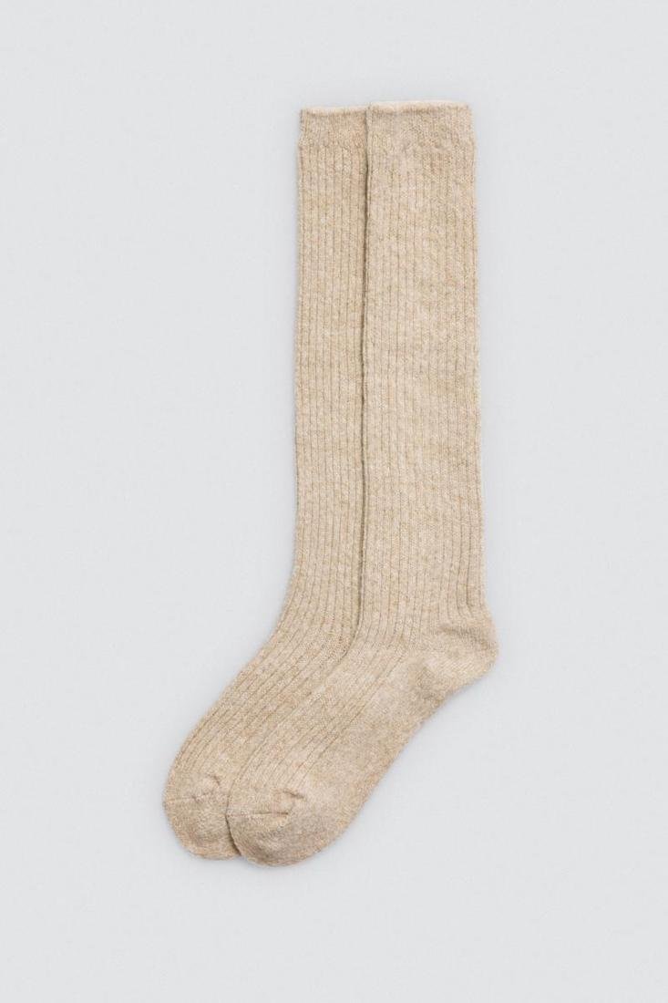 Meias longas básicas para mulheres com punho antipressão e toque extra macio. - Image 7