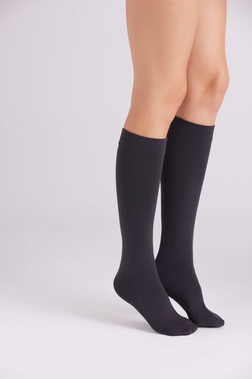 Collants compridos sem punho 140 denier preto