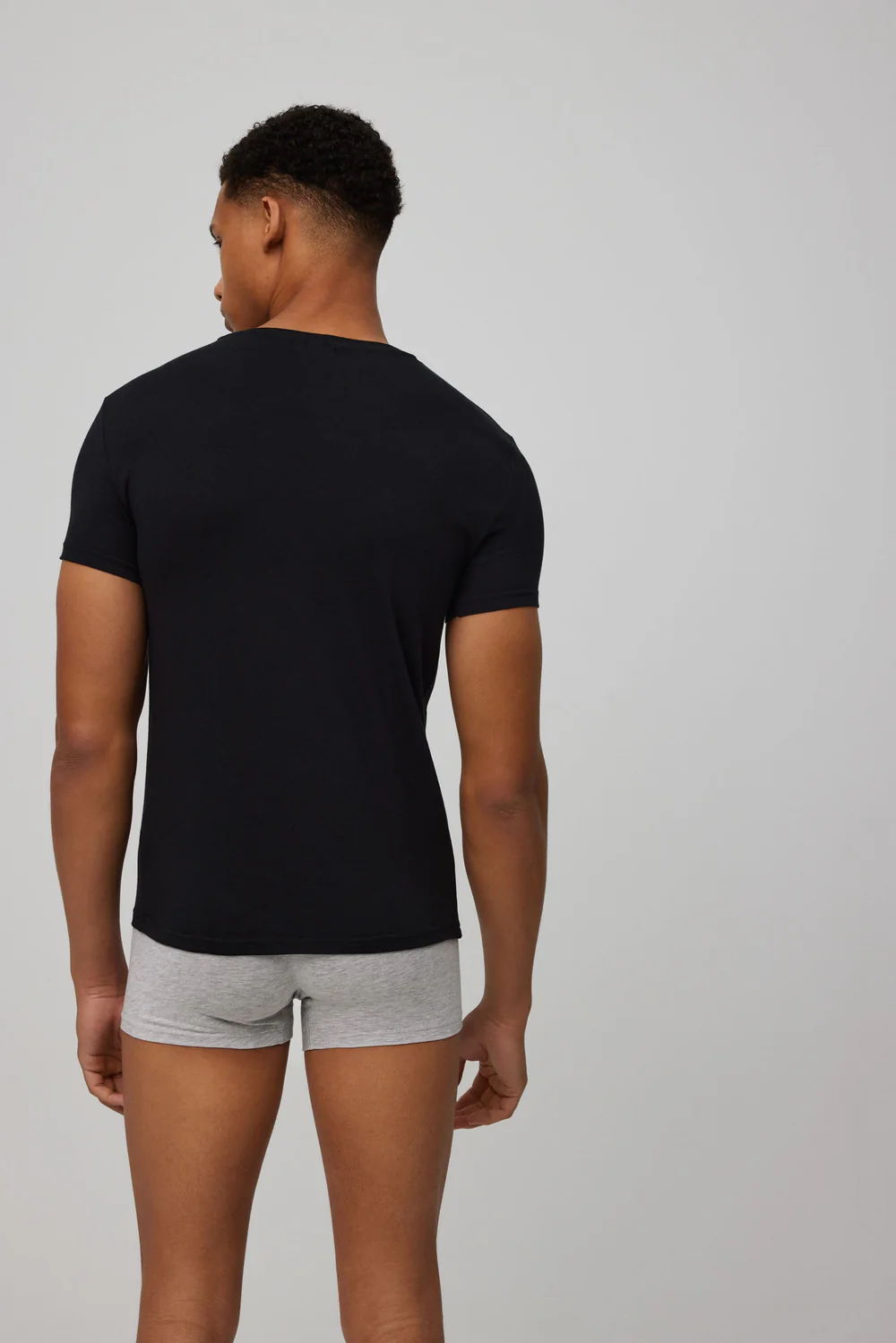 Camisola de manga curta com decote em V - Image 6