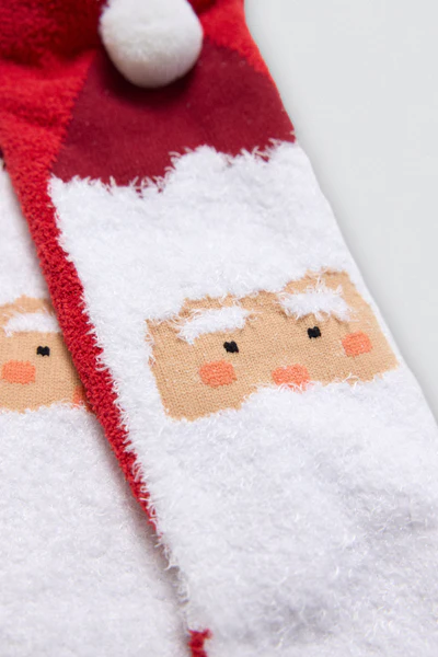 Meias de Natal antiderrapantes femininas - Image 4
