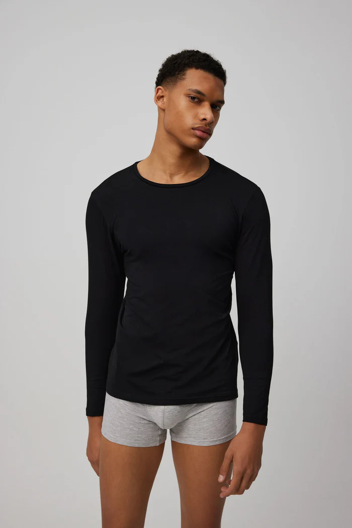 Camisola branca de manga comprida - Image 4