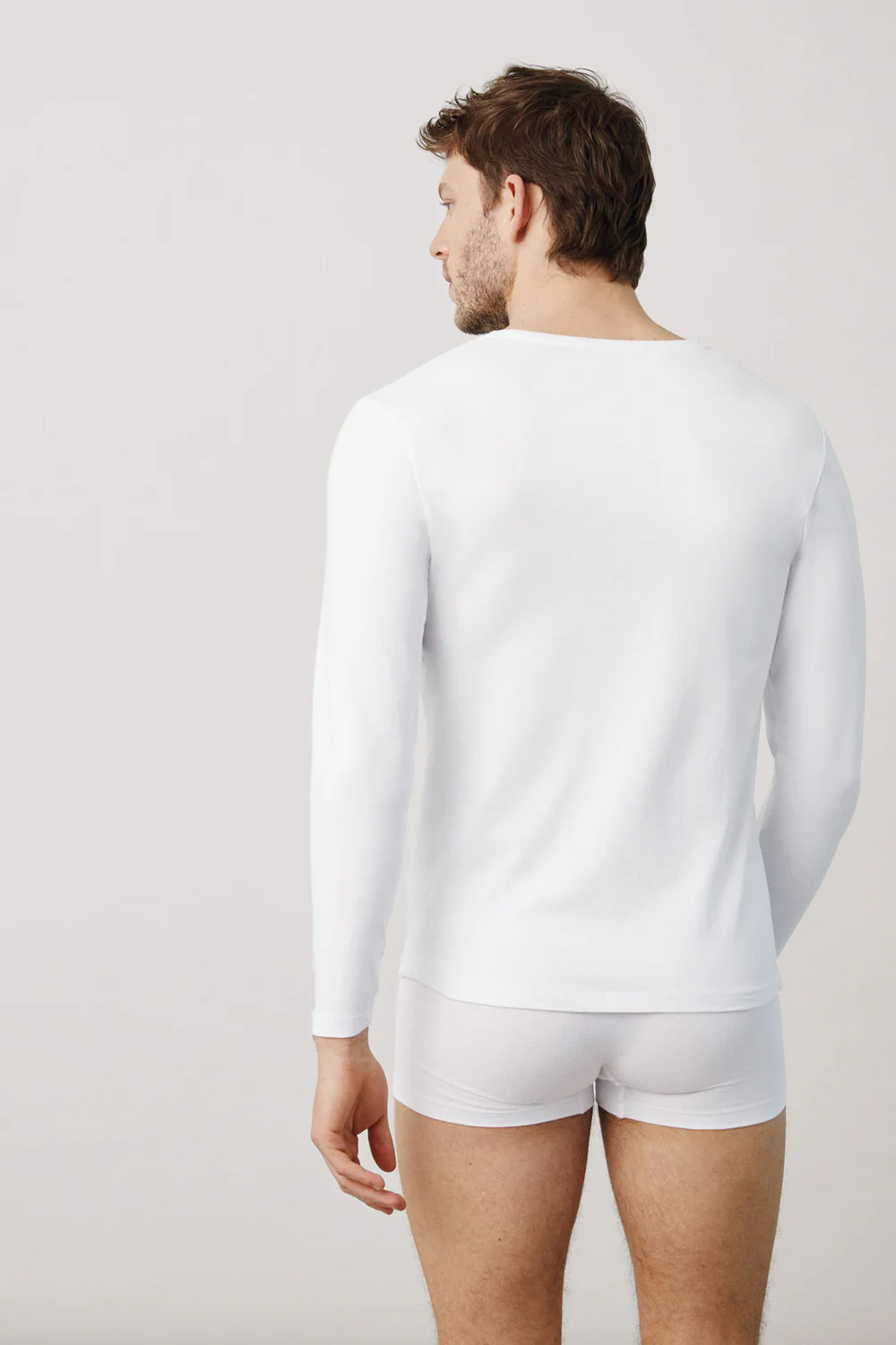 Camisola branca de manga comprida - Image 3