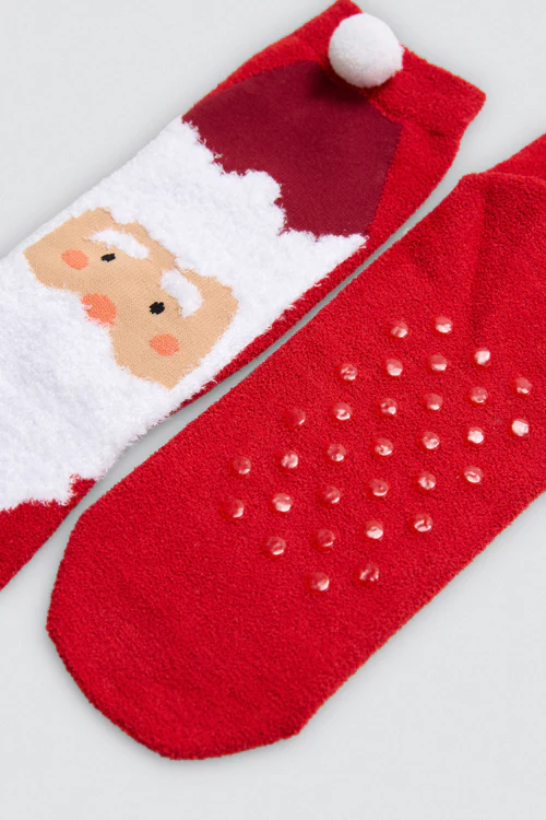 Meias infantis antiderrapantes de Natal - Image 3