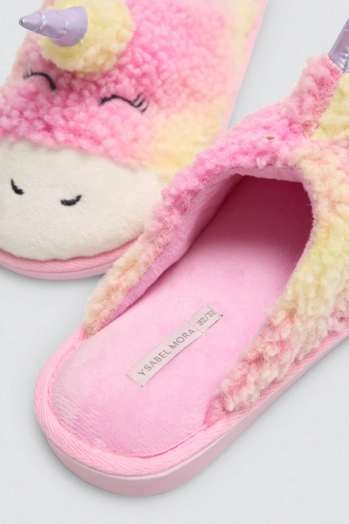 Pantufas infantis de unicórnio 3D - Image 3